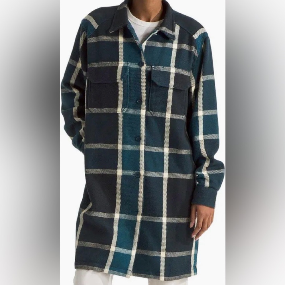 New Women’s The North Face Valley Twill Utility Coat Jacket MSRP $175 Sz Large